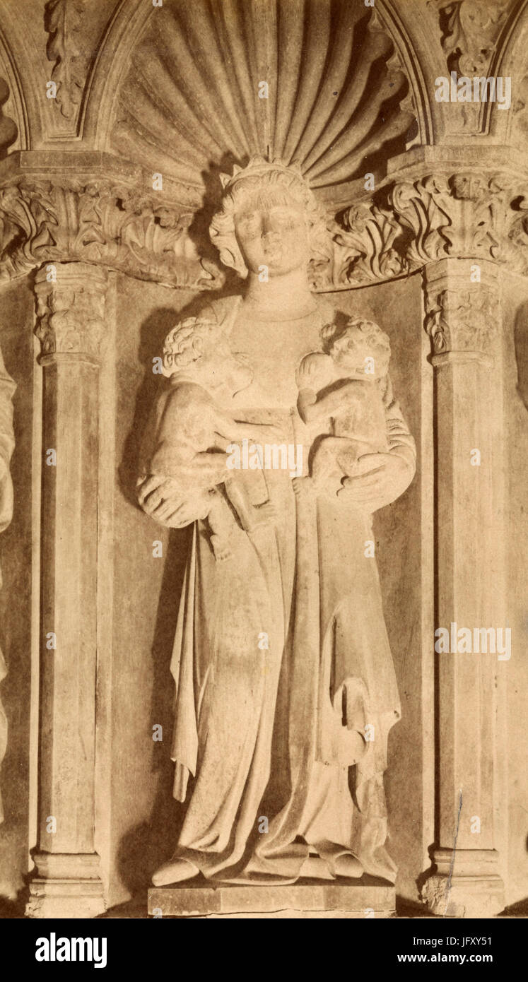 Statue of Rea Silvia, Italy Stock Photo