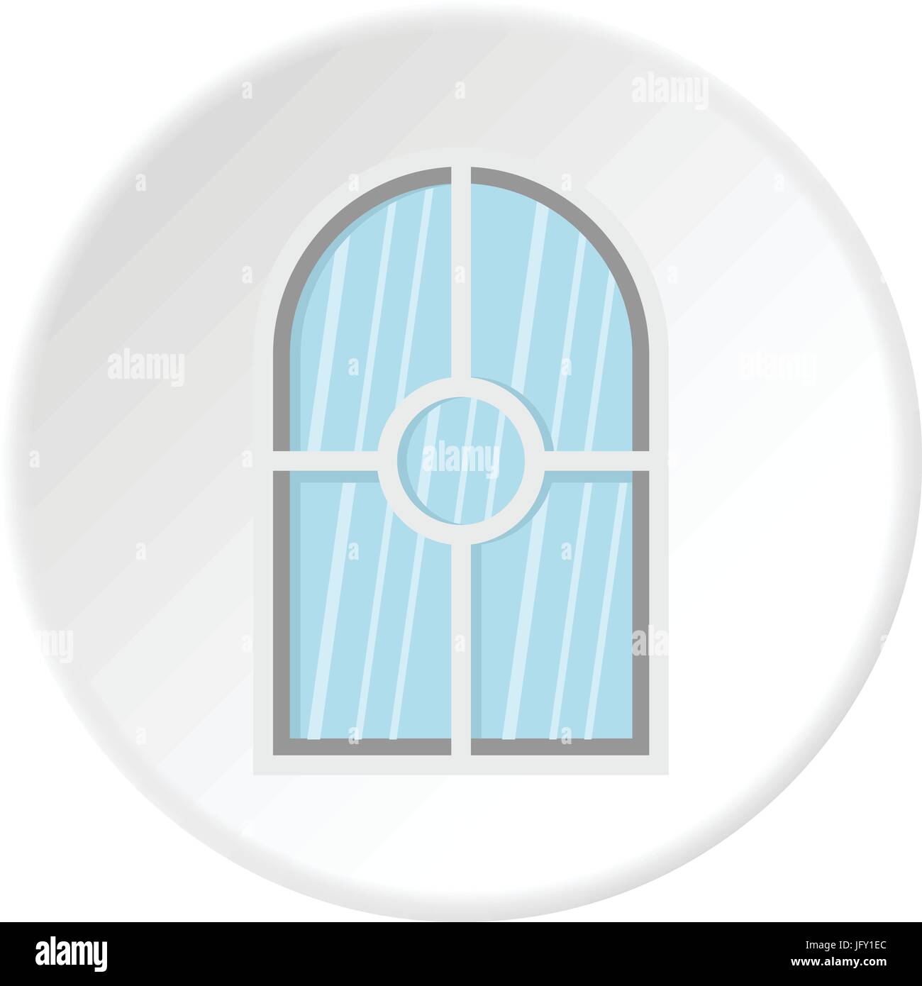 Arched window space Stock Vector Images - Alamy