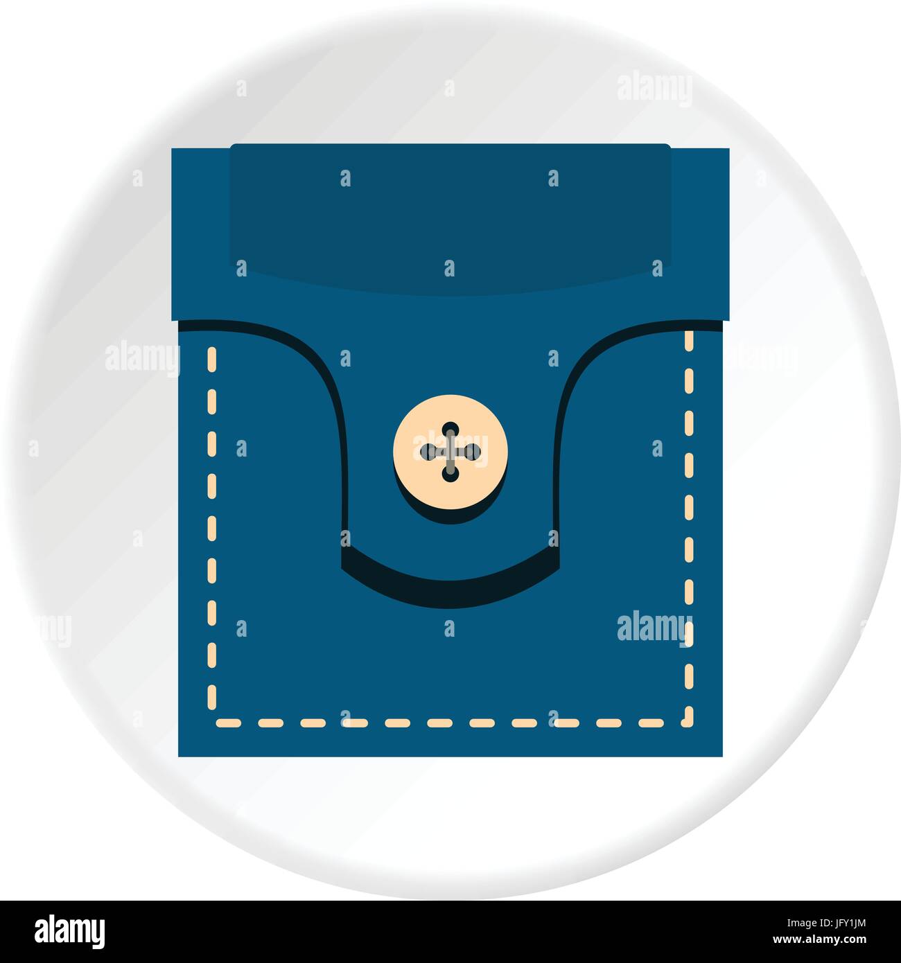Fashion pocket for shirt icon circle Stock Vector Image & Art - Alamy