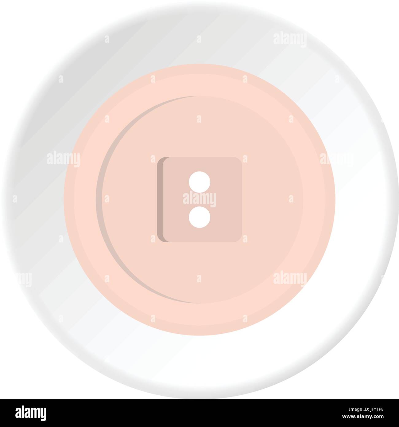 White sewing button icon circle Stock Vector Image & Art - Alamy
