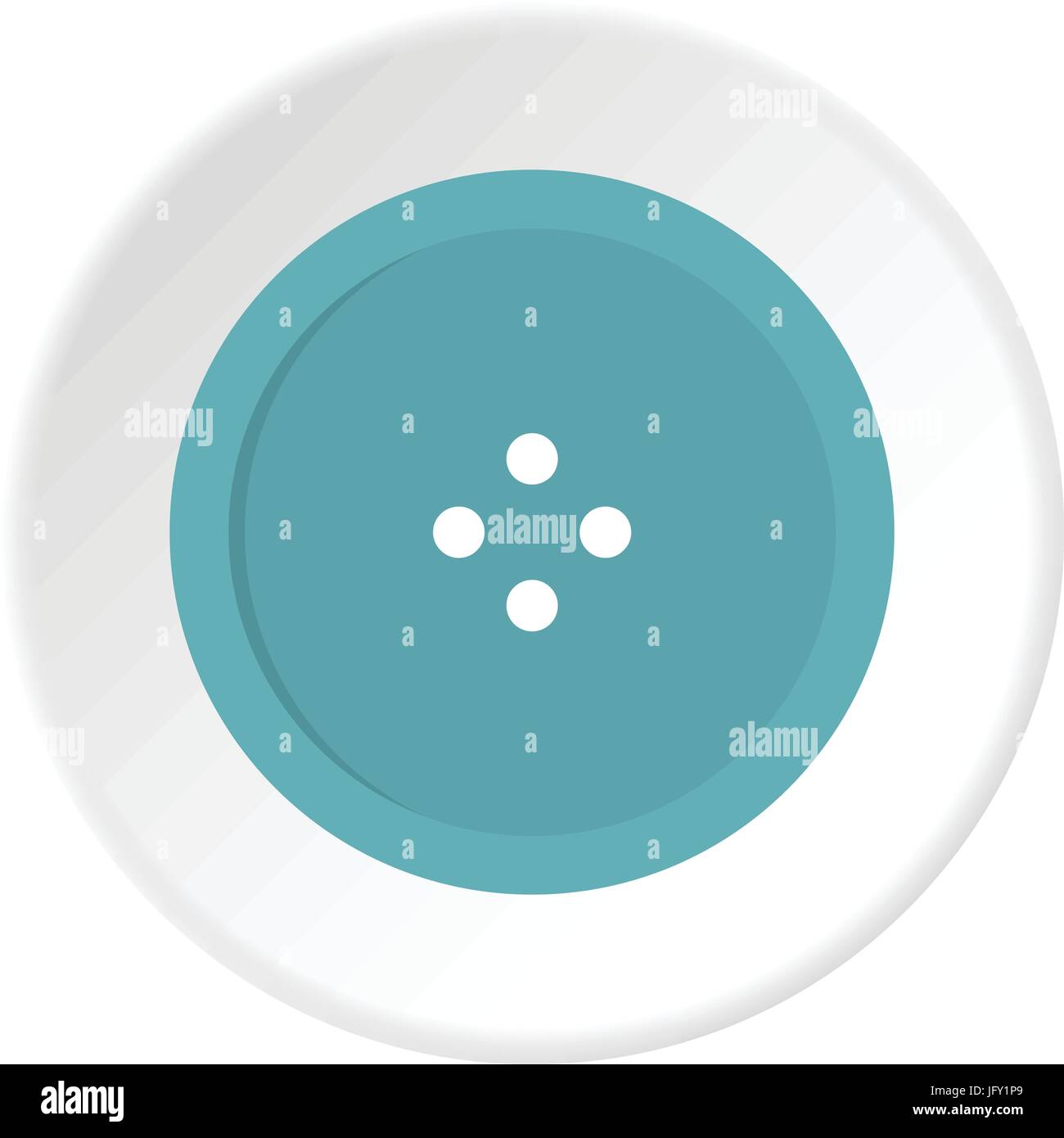 Light blue sewing button icon circle Stock Vector Image & Art - Alamy