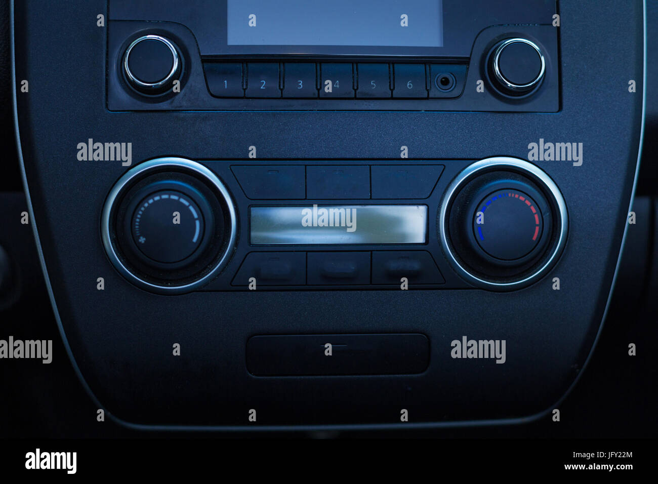 Close up of a head unit of a car Stock Photo Alamy