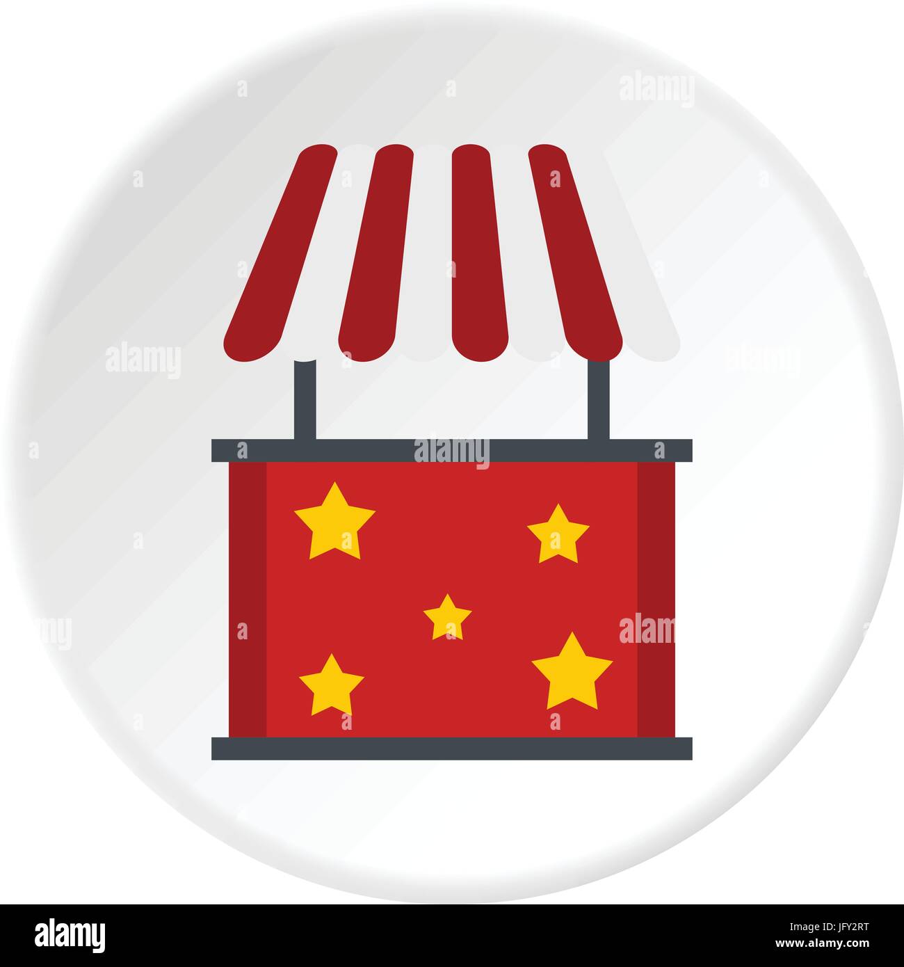 Carnival tent icon circle Stock Vector Image & Art - Alamy
