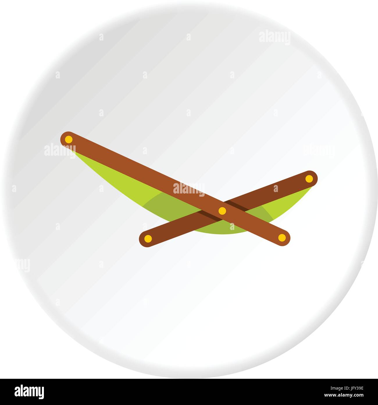 Beach chaise icon circle Stock Vector Image & Art - Alamy