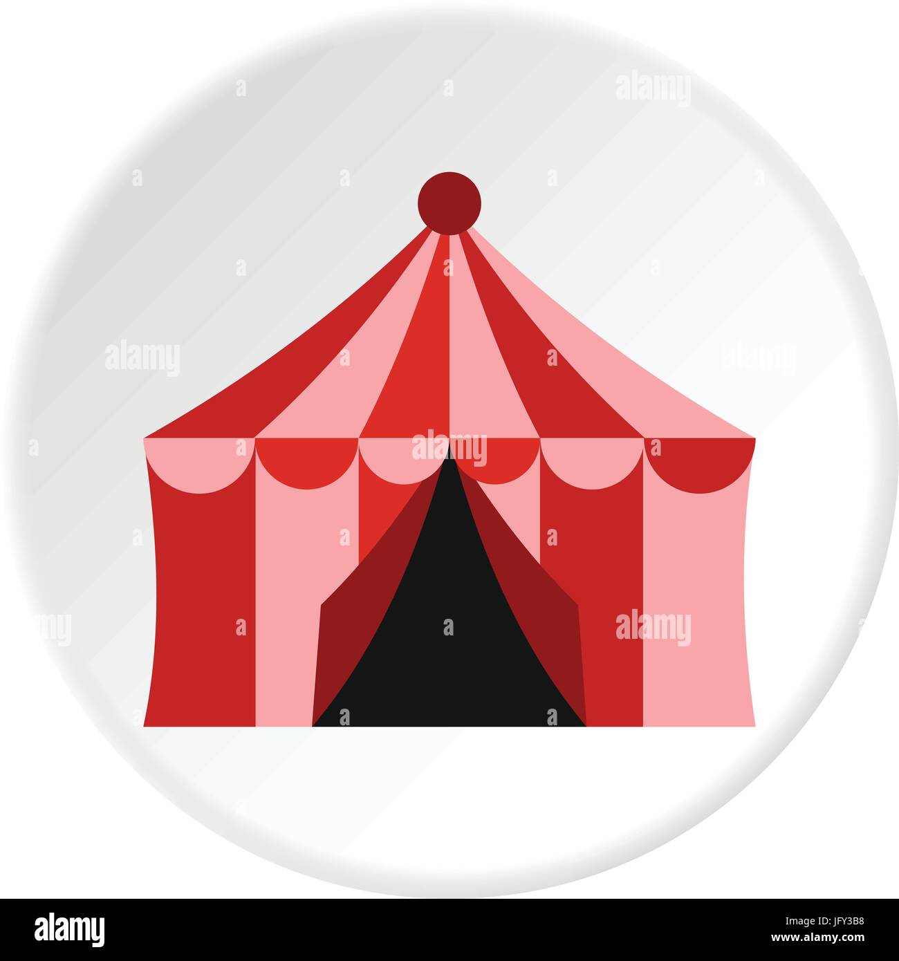 Circus tent icon circle Stock Vector Image & Art - Alamy
