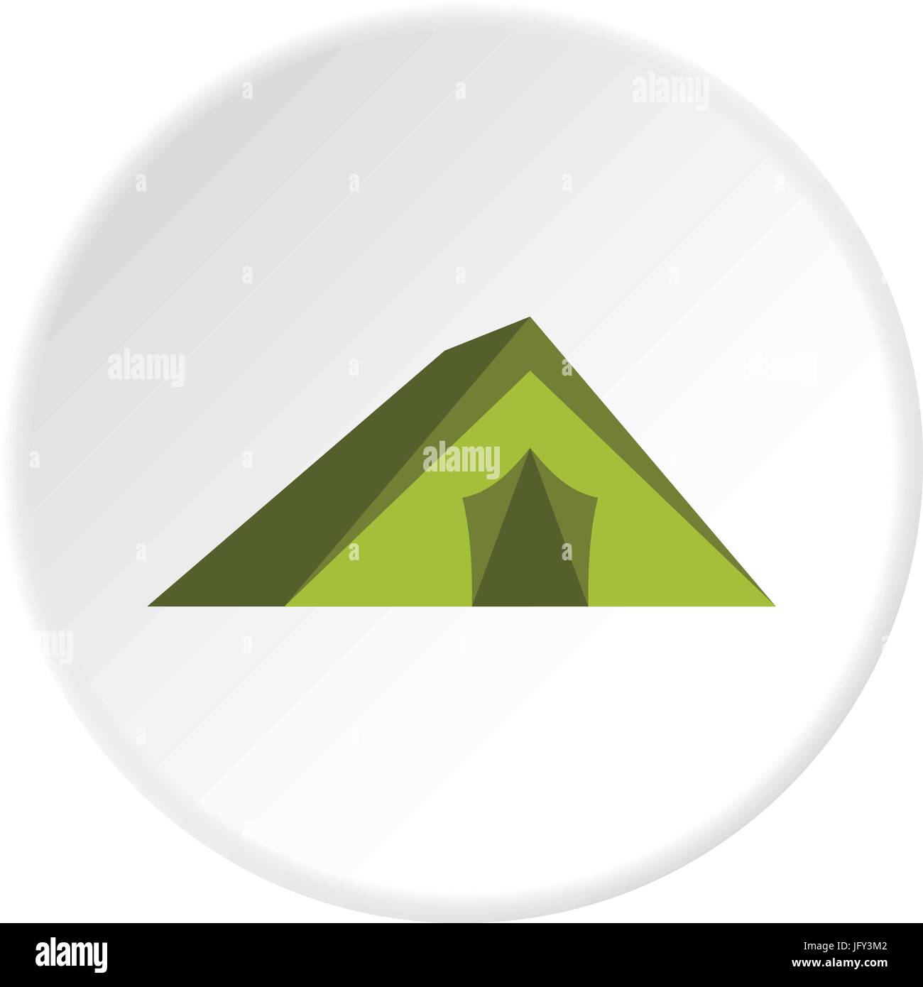 Tourist tent icon circle Stock Vector Image & Art - Alamy
