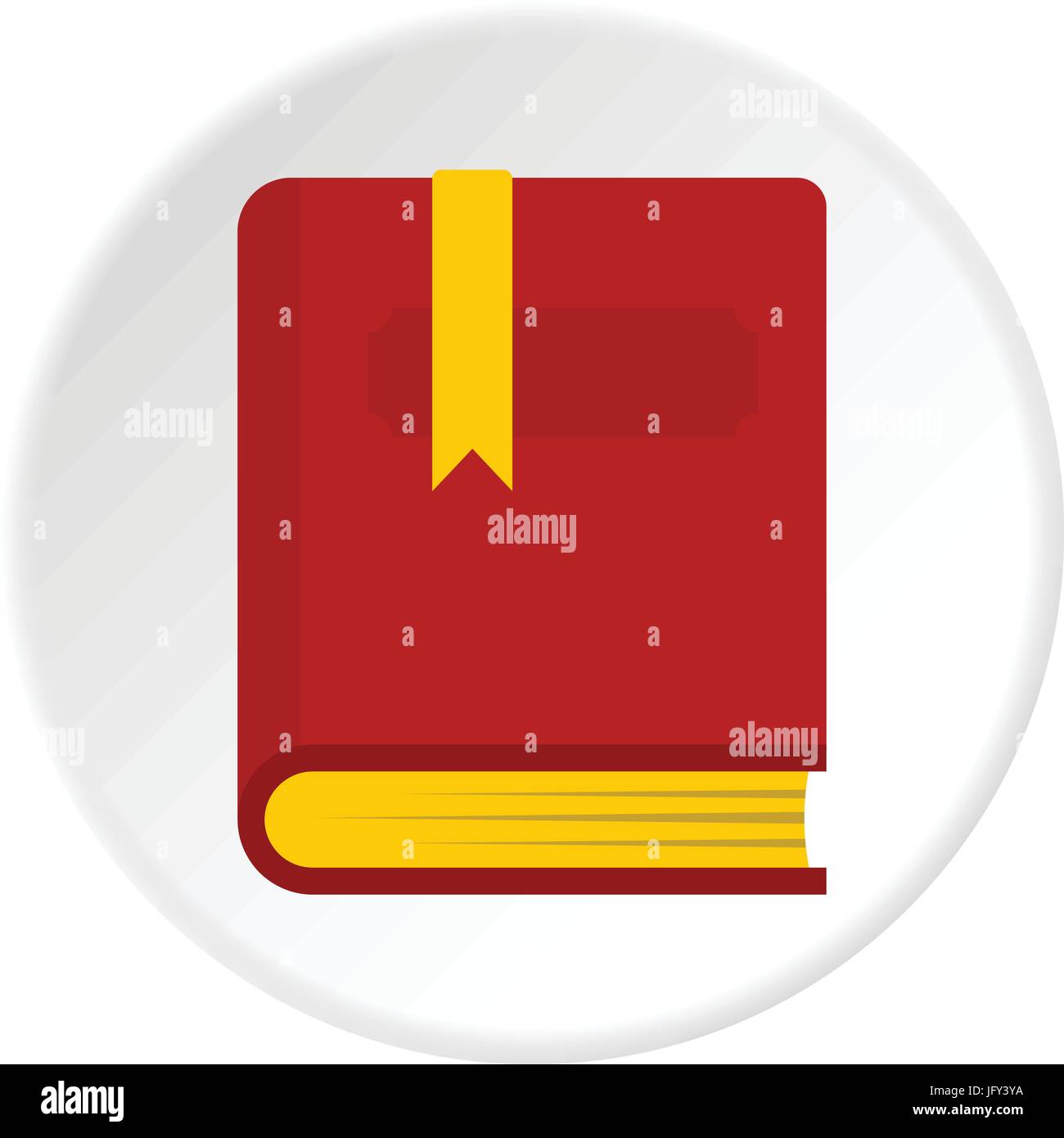 Thick book bookmark icon Stock Vector Images - Alamy
