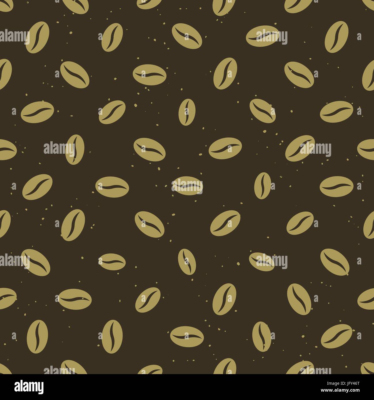 Coffee beans seamless pattern Stock Vector Image & Art - Alamy