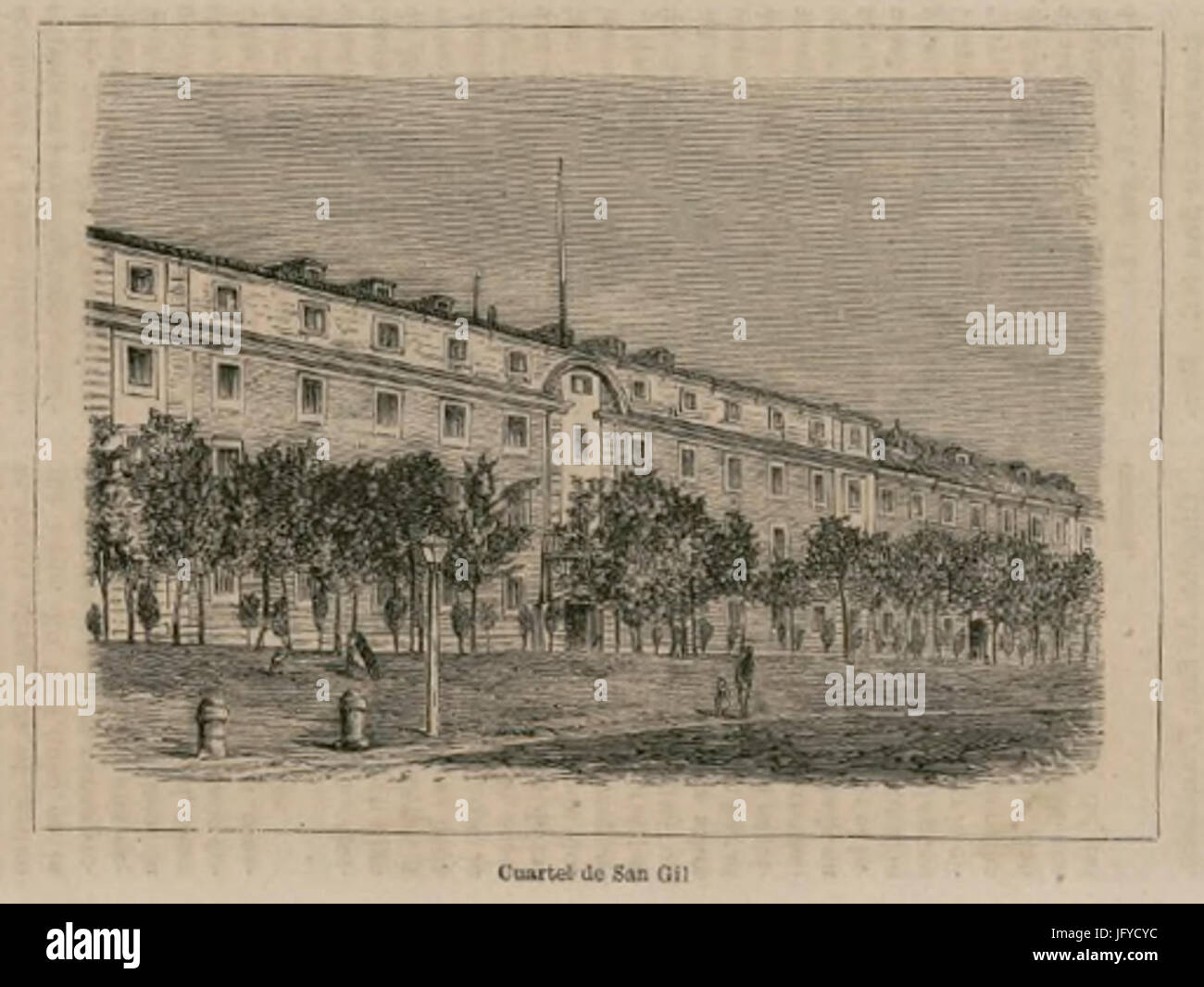 Cuartel de San Gil de Capuz en la Guía de Madrid manual del madrileño y