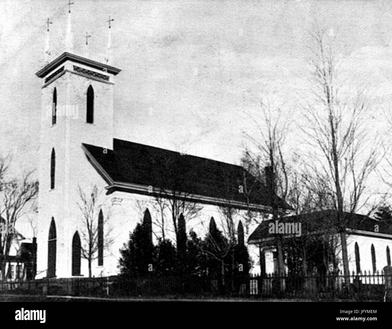 First Baptist Church 1909 Hillsborough Stock Photo Alamy