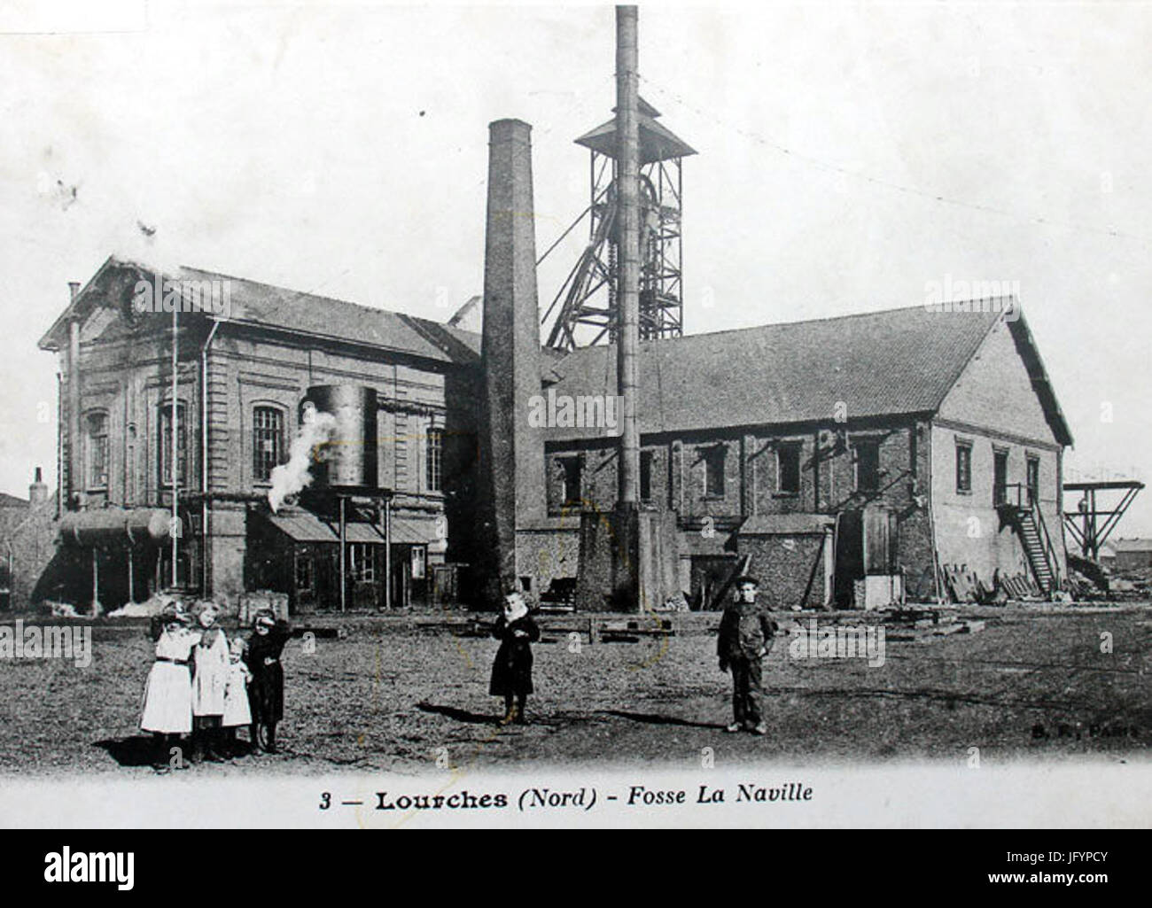 Fosse La Naville à lourches vers 1910 Stock Photo Alamy