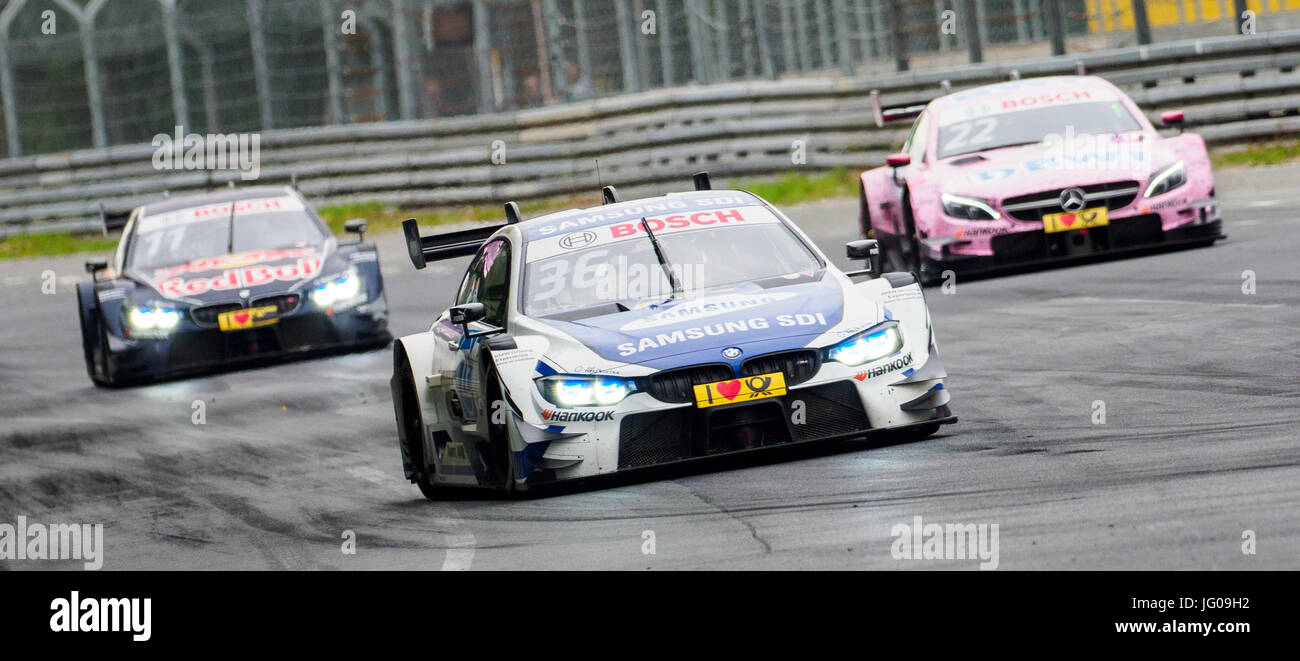 Nuremberg, Gemrany. 2nd July, 2017. The Belgian race driver Maxime ...