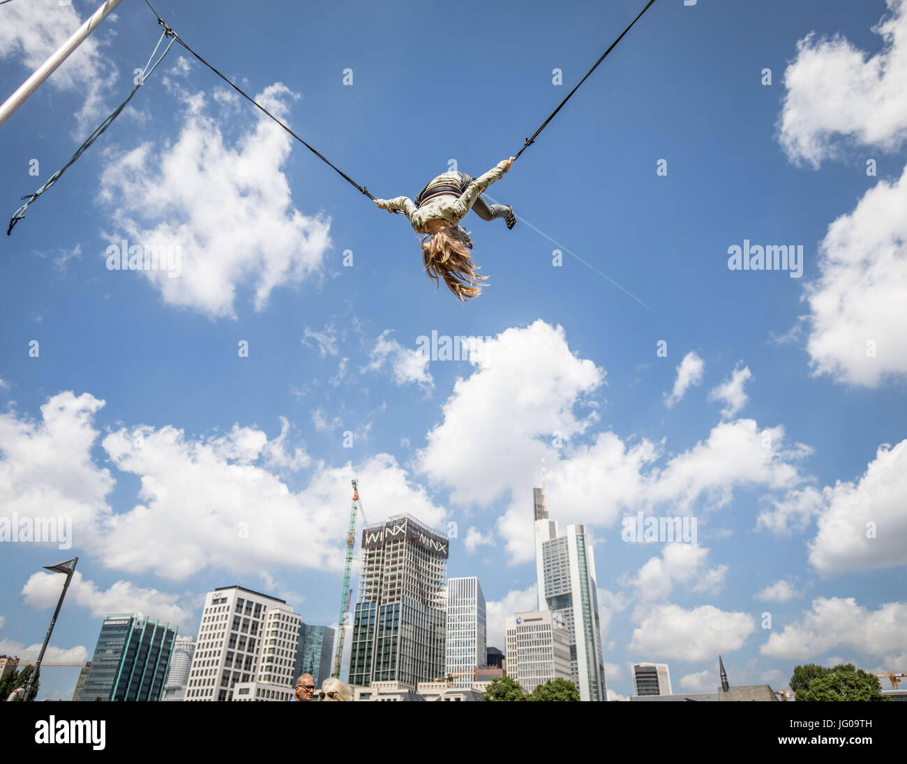 Trampolin hi-res stock photography and images - Alamy