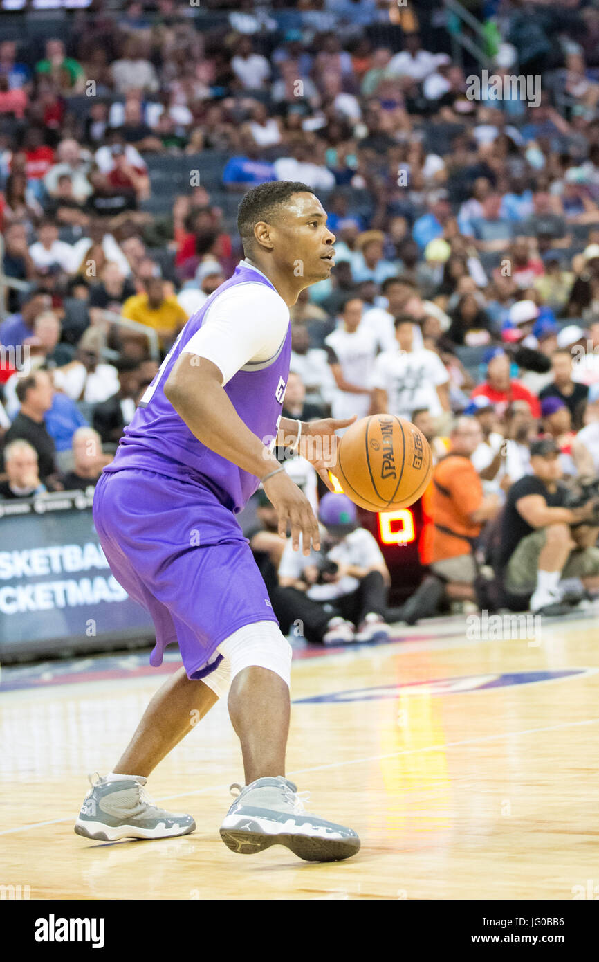 Charlotte,USA. 2nd July,2017. Week 2 BIG3 basketball tournament