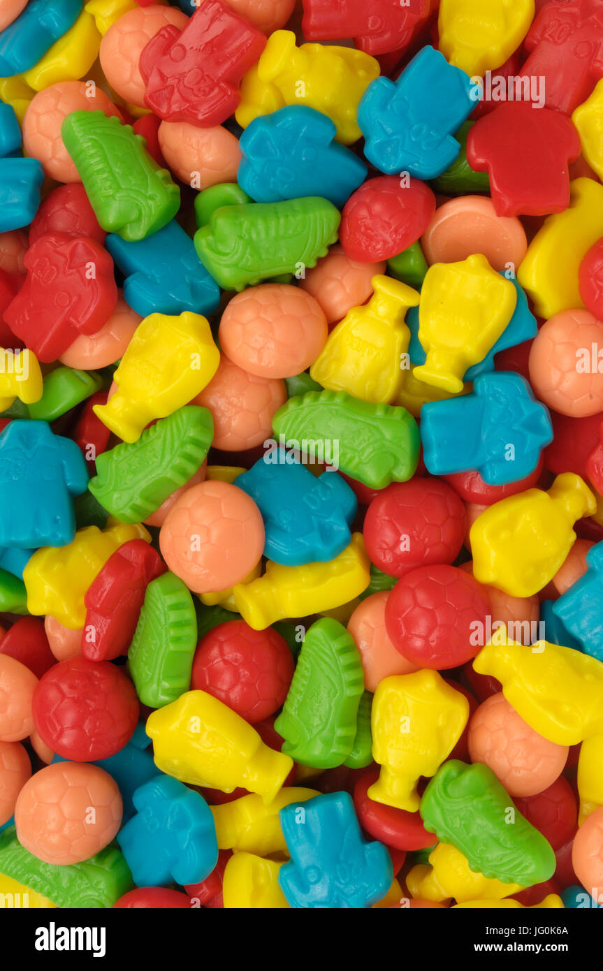 Sports Gummy Candy Stock Photo Alamy