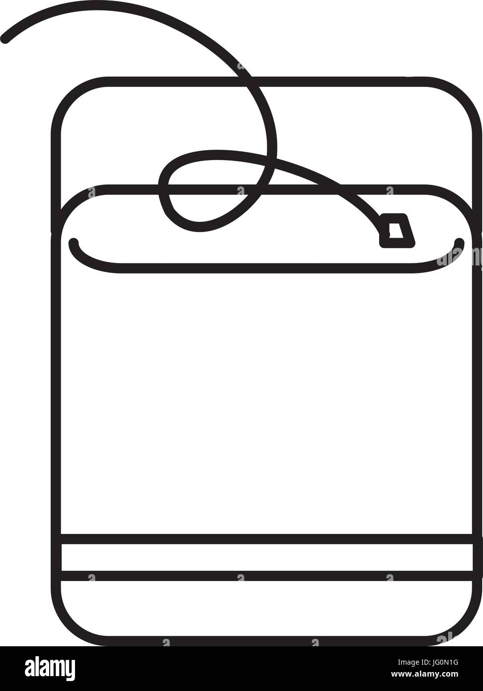 Dental Floss isolated icon Stock Vector Image & Art - Alamy