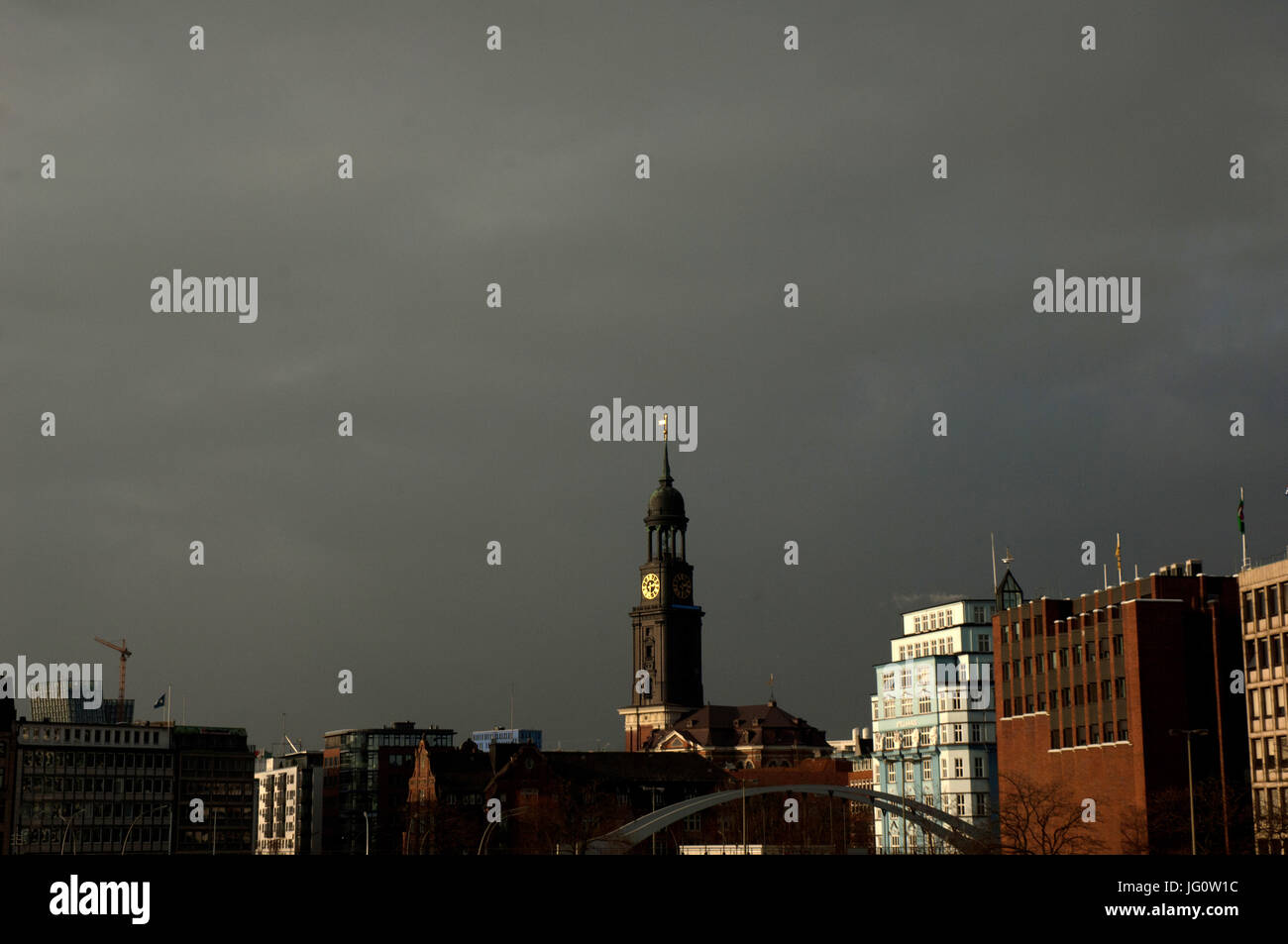 Hamburger Michel Stock Photo