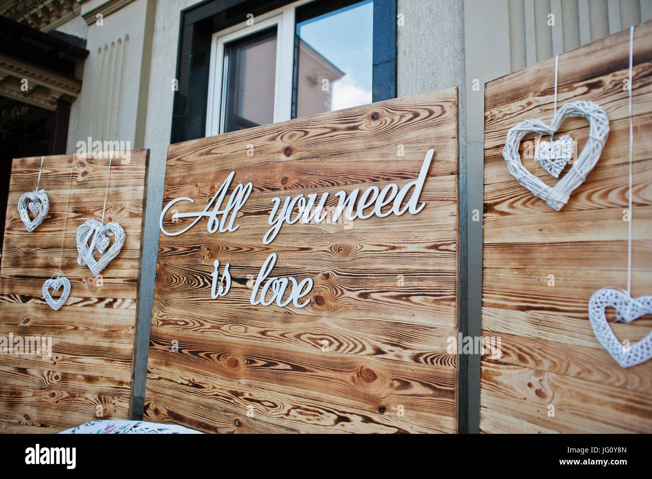 Perfect wedding decorations for special occasion Stock Photo Alamy