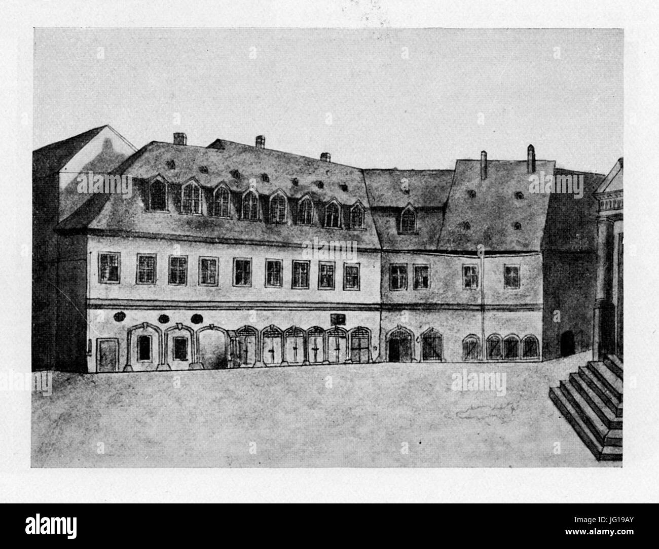 Landmarks of frankfurt Black and White Stock Photos & Images - Alamy