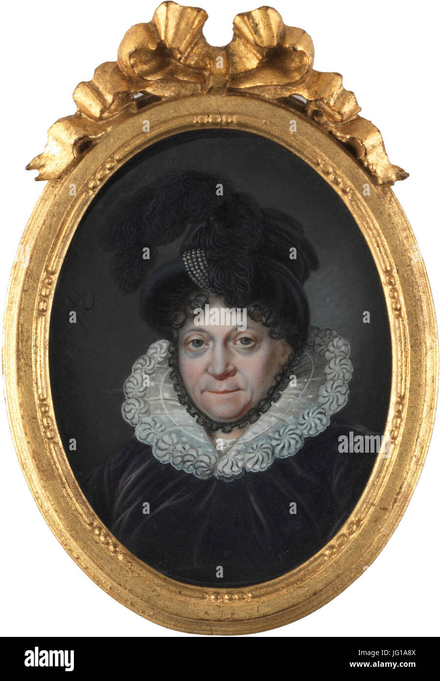 Frederika Sophia Wilhelmina (1751-1820), prinses van Pruisen. Sedert de dood van Willem V Prinses Douairière van Oranje Rijksmuseum SK-A-2817 Stock Photo