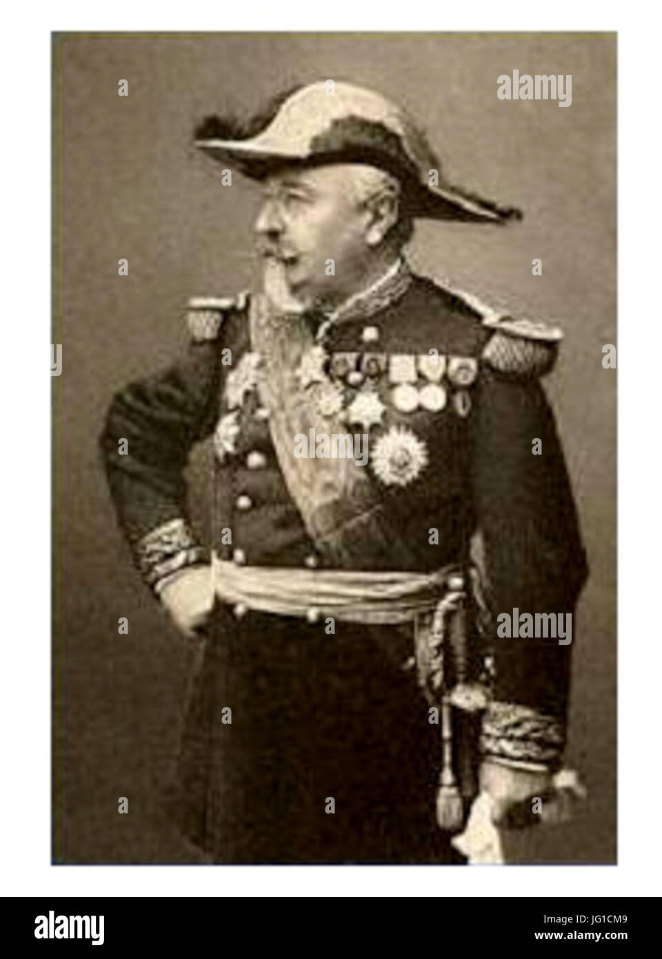Général Charles Nicolas Lacretelle Stock Photo