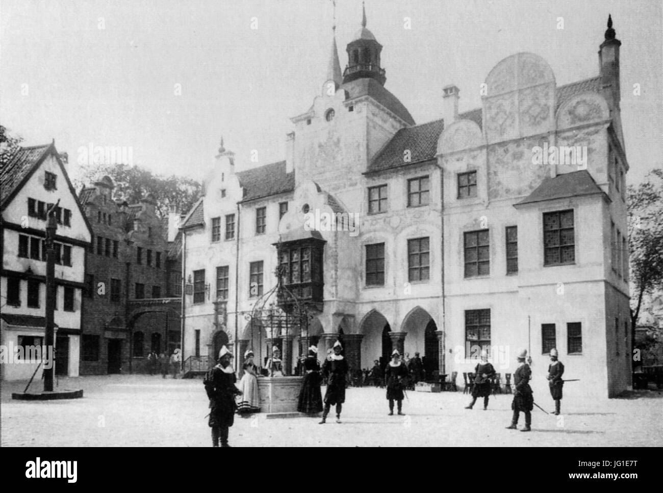 Gamla Stockholm Rådhuset 1897 Stock Photo - Alamy