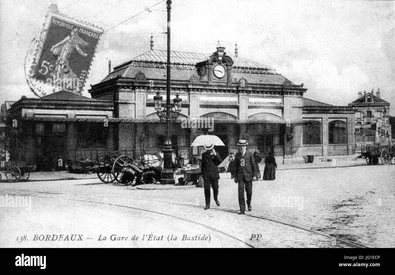 Gare de BastideÉtat Stock Photo Alamy