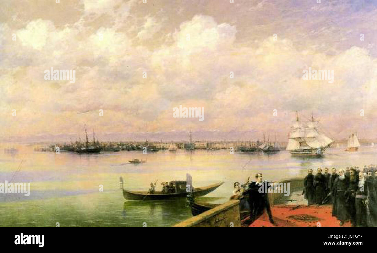 George Byron 28Aivazovsky29 Stock Photo