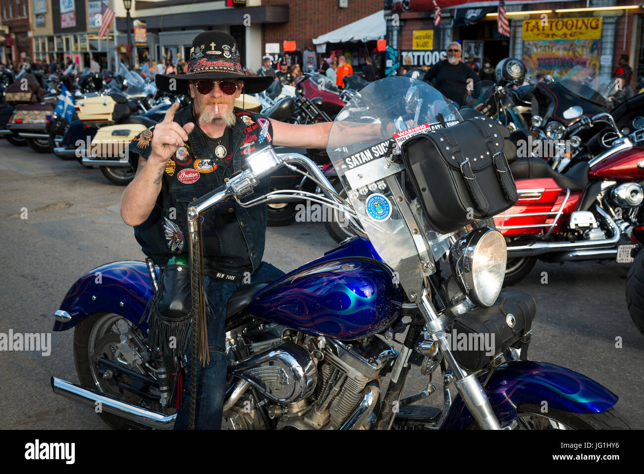 Sturgis motorcycle hi-res stock photography and images - Alamy