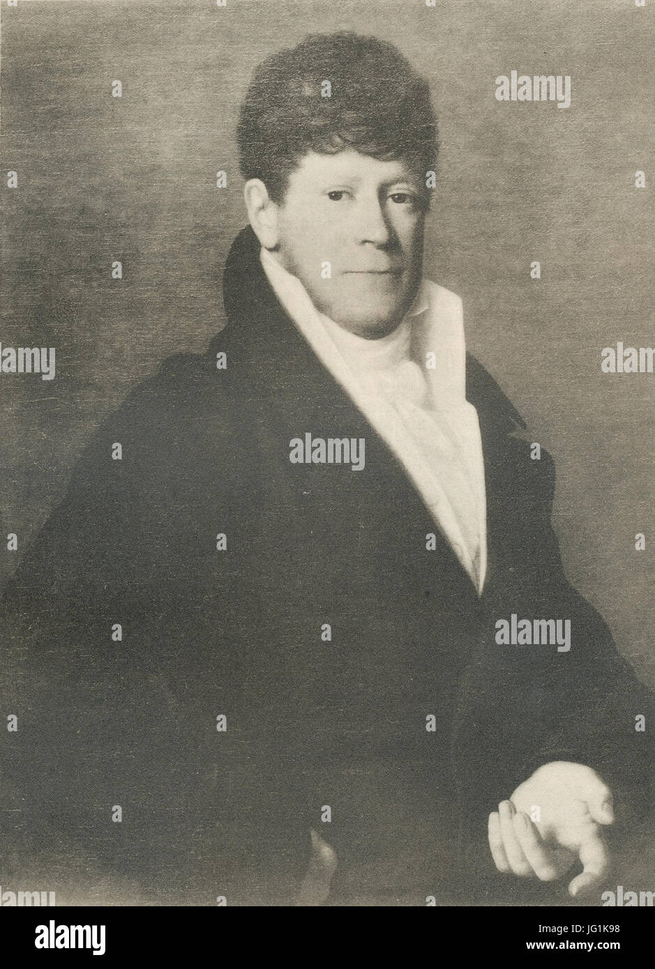 Daniel Heinrich von der Heydt (1767-1832) Stock Photo