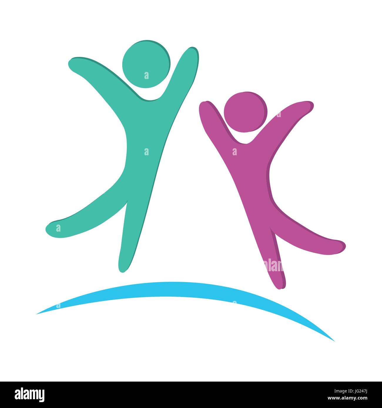 Abstract human figures design Stock Vector Image & Art - Alamy