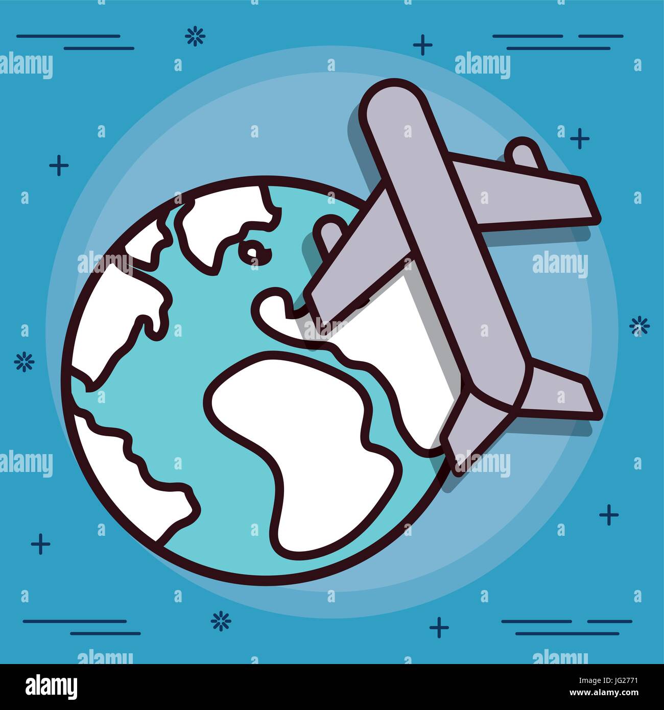 airplane icon image Stock Vector Image & Art - Alamy