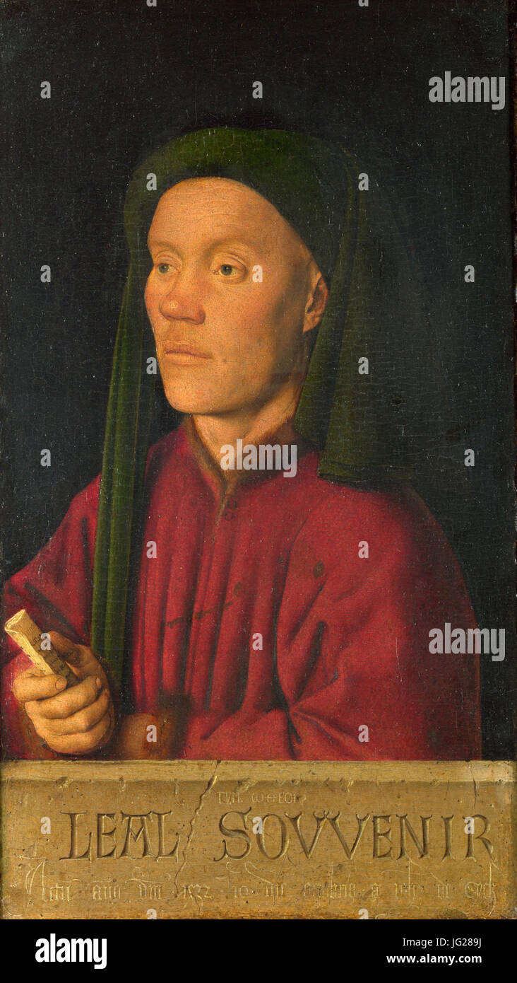 Jan van Eyck - Léal Souvenir Stock Photo - Alamy