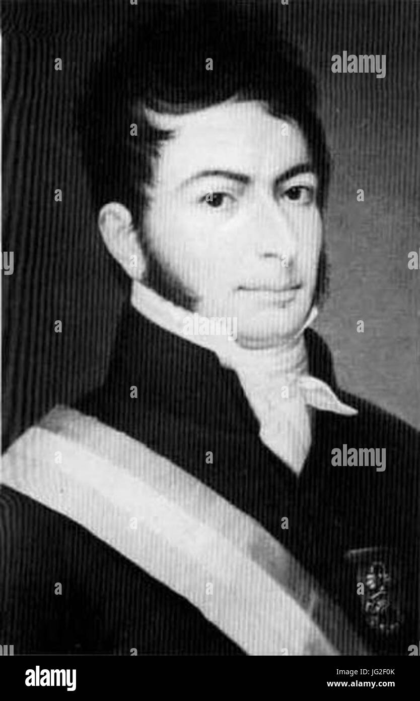 Juan Agustín Alcalde MCh Stock Photo Alamy