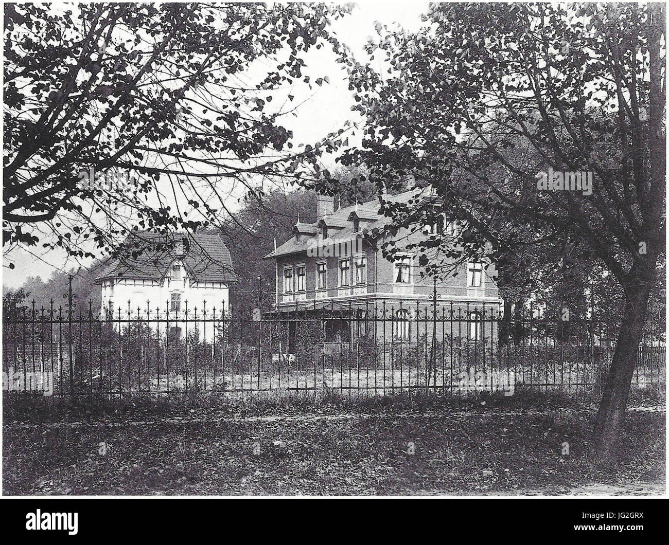 KölnMarienburg Unter den Ulmen 132, 136 1900 Stock Photo Alamy