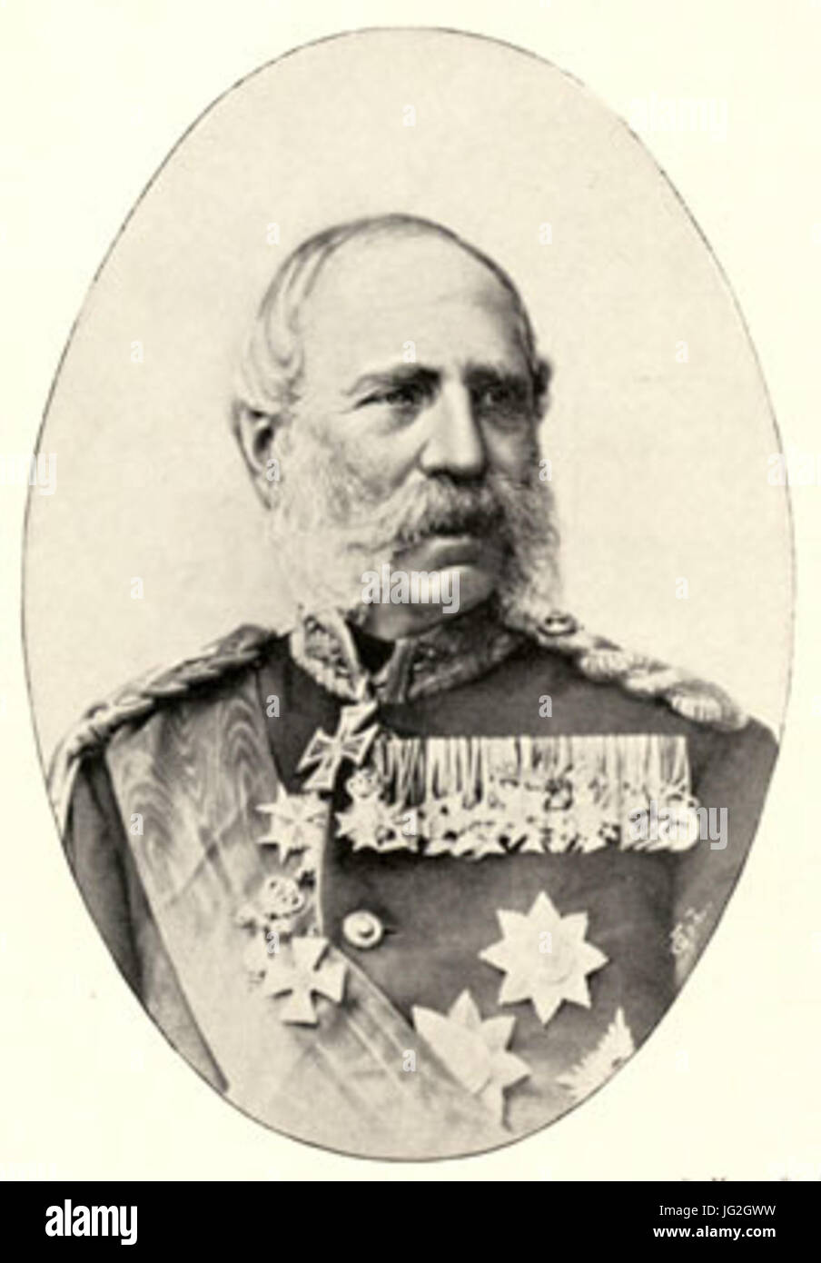 König Albert von Sachsen Stock Photo