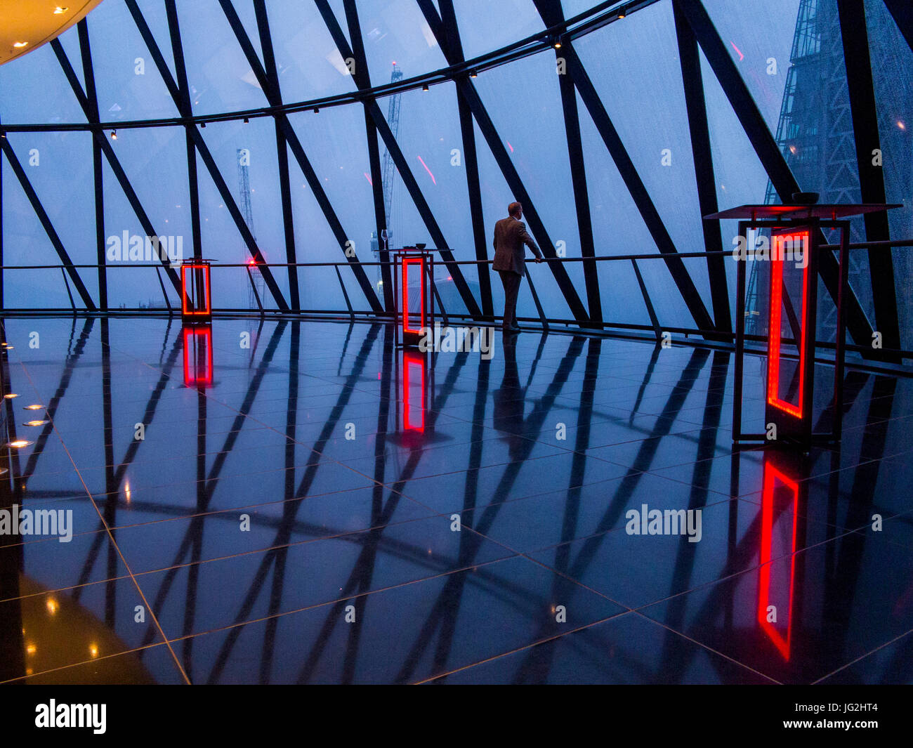 Gherkin building interior hi-res stock photography and images - Alamy