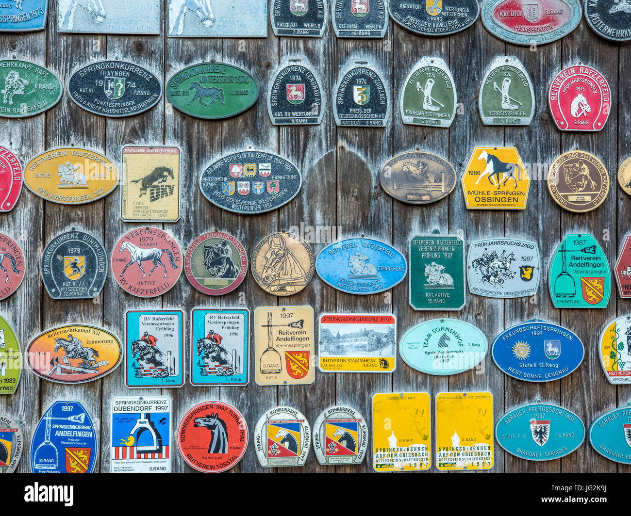 Swiss Equestrian Awards Stock Photo