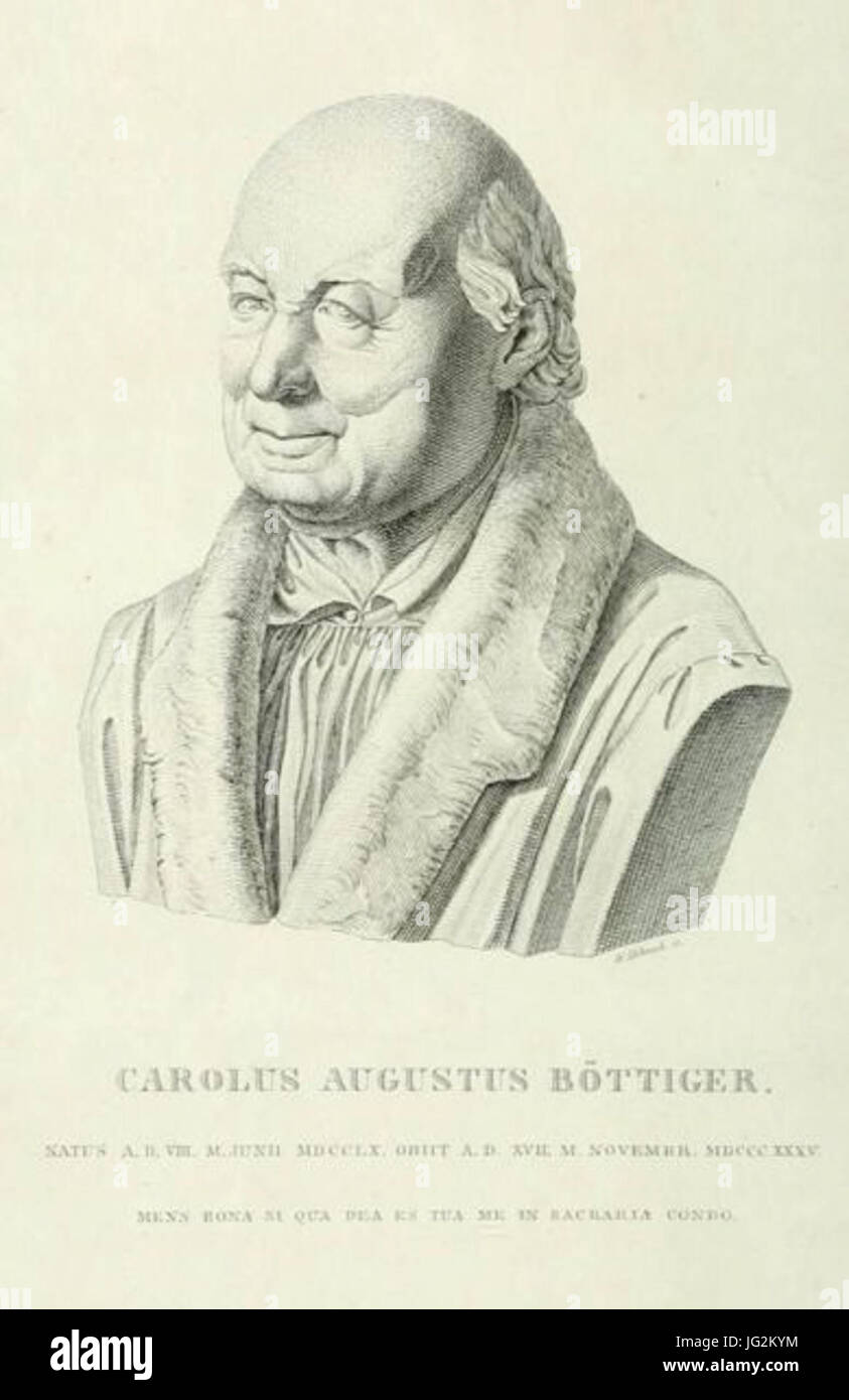 Karl August Böttiger Opuscula et carmina latina Stock Photo Alamy