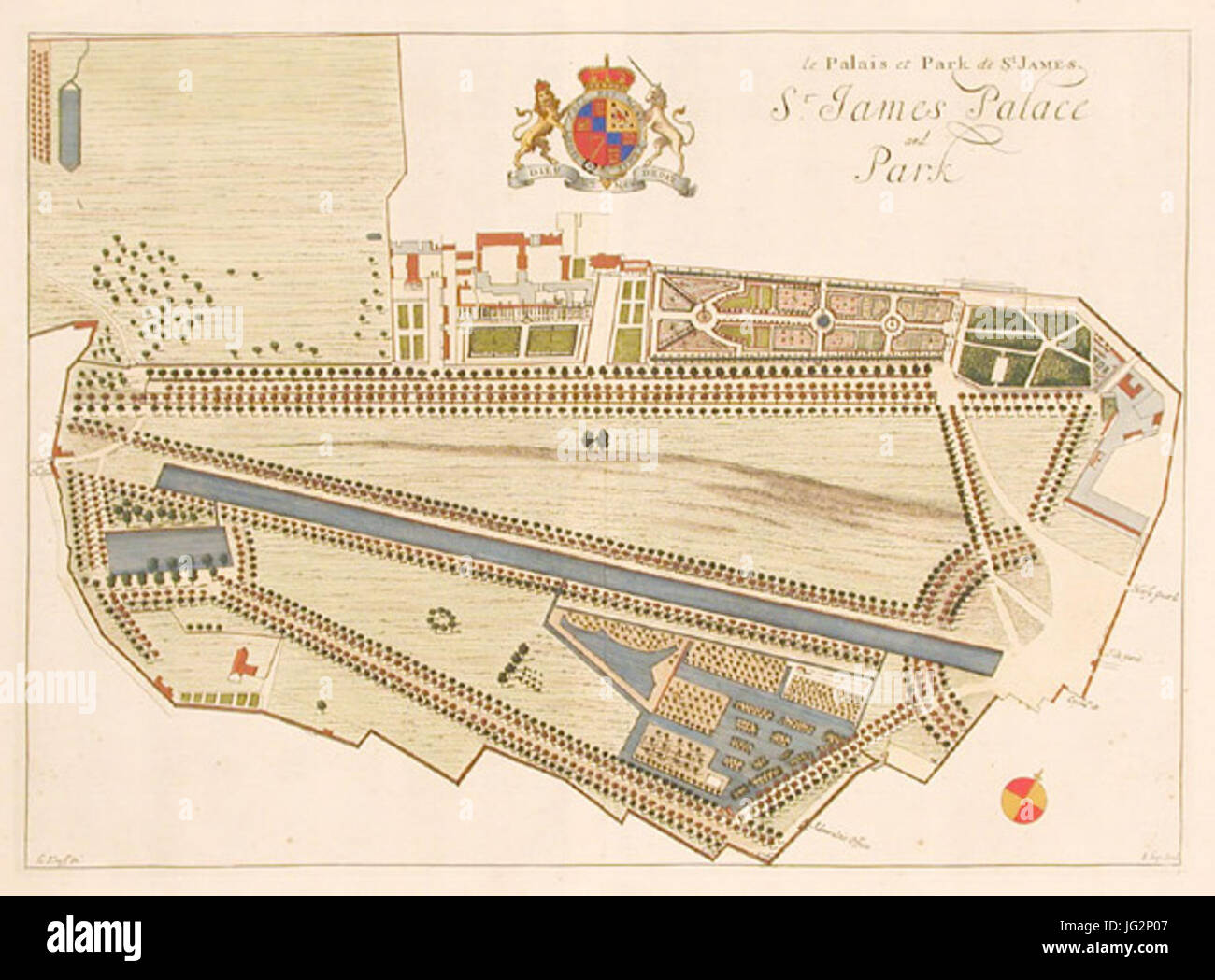 St james palace 18th century hi-res stock photography and images