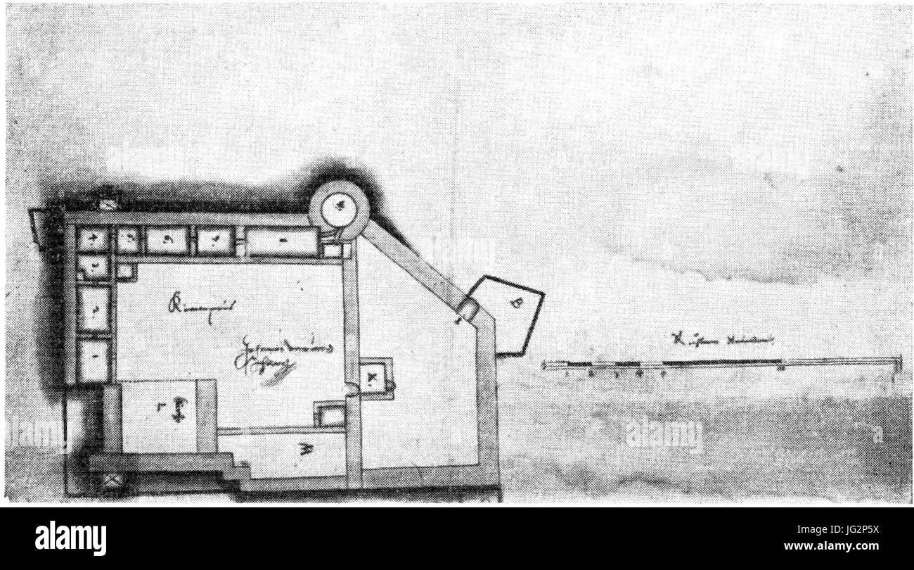 Kirumpää plan XVII century Stock Photo Alamy