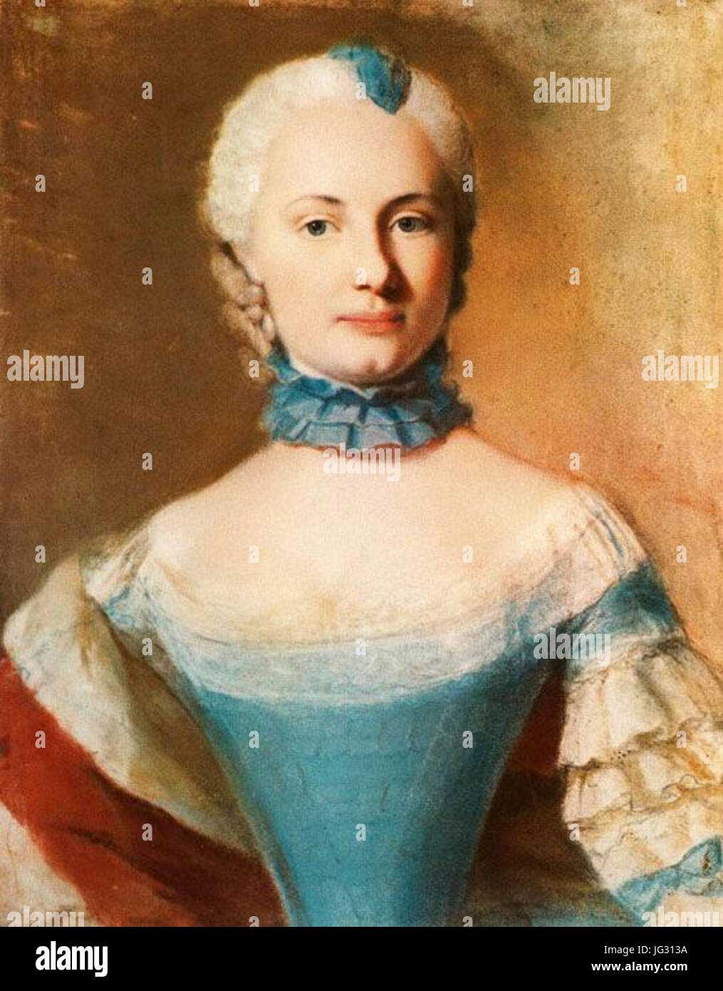 La Duchess Elisabetta Federica Sofia de Württemberg Stock Photo