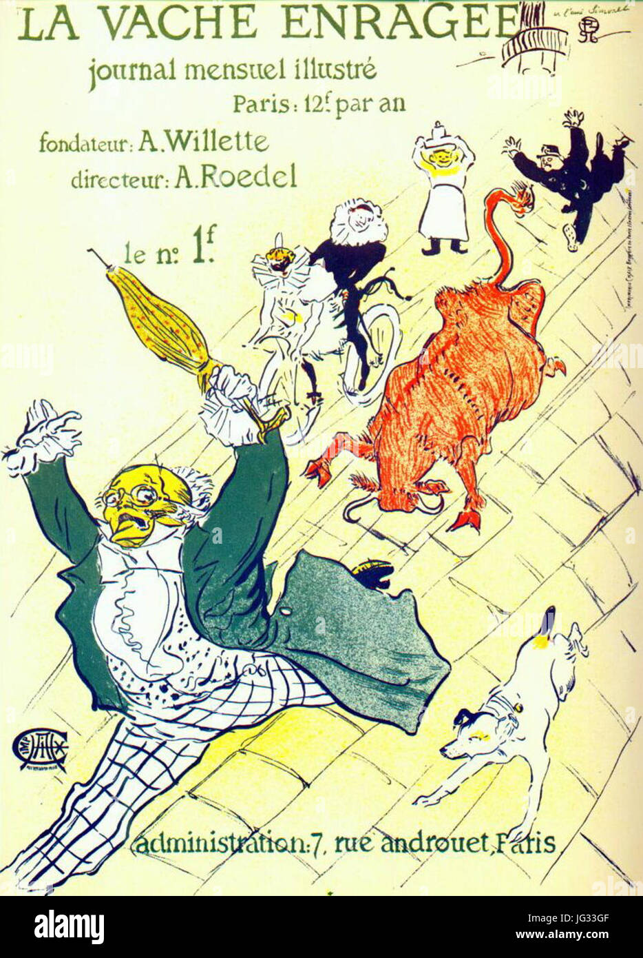 Roedel, Matres de L'Affche Poster, 1899, Plate No.179. French poster