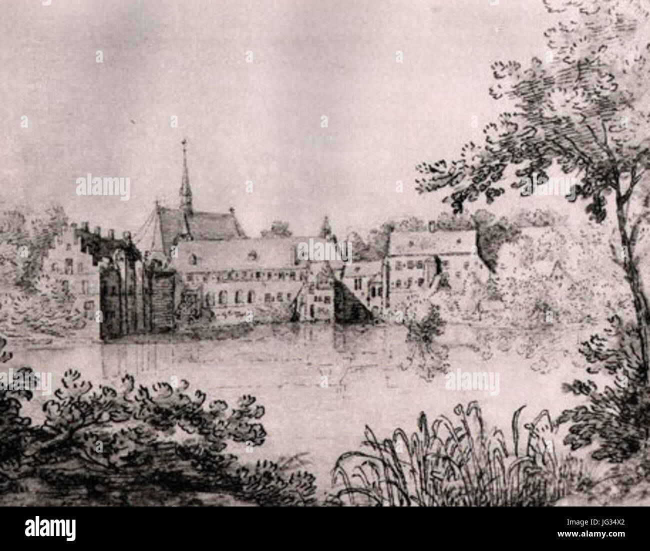 Le prieuré de Groenendael Stock Photo Alamy