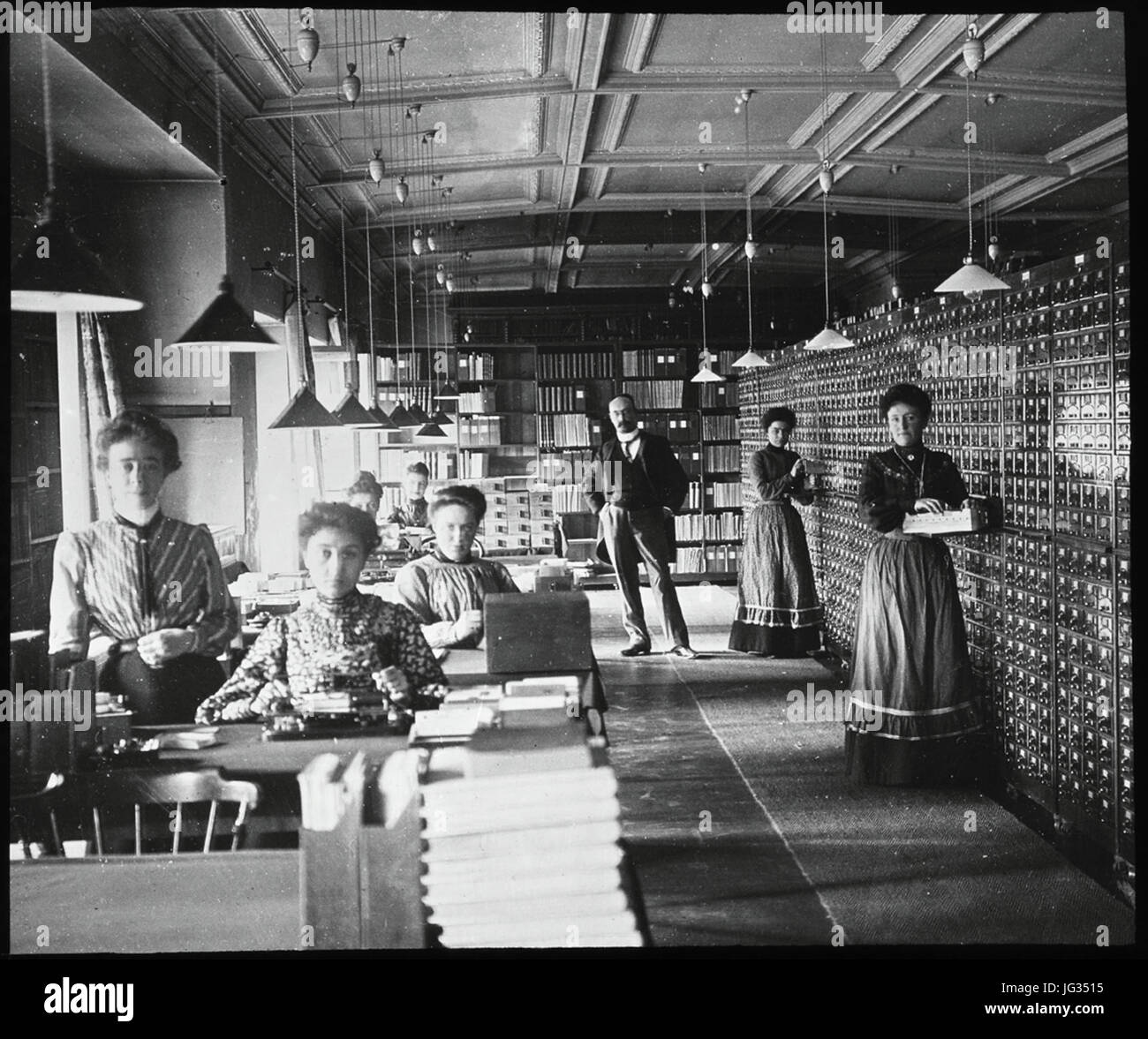 Le Répertoire Bibliographique Universel vers 1900 Stock Photo