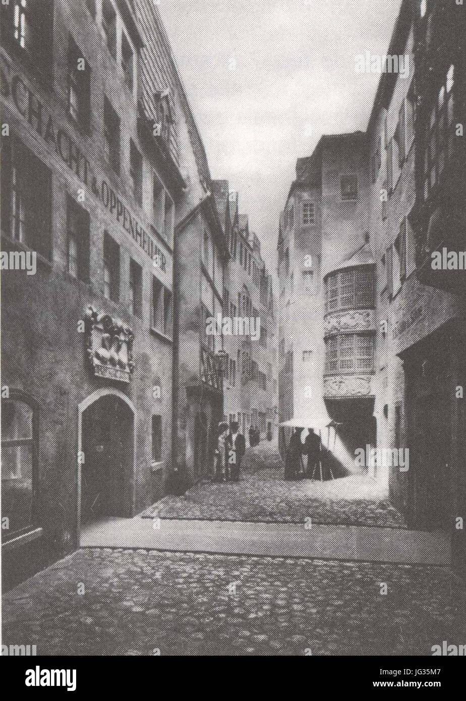 Leipzig, am Brühl (Schacht & Oppenheimer, um 1900 (1) Stock Photo