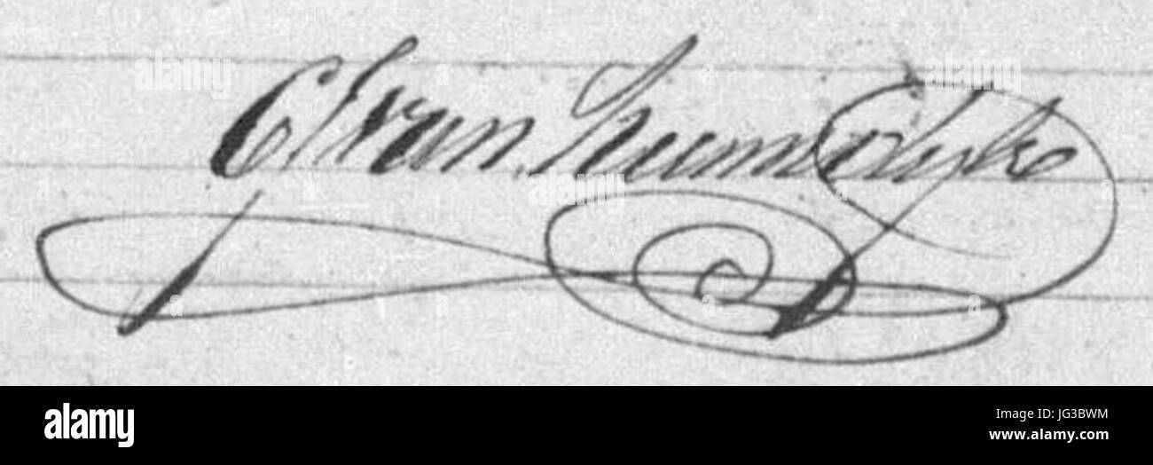 Handtekening Cornelis Johannes van Riemsdijk 281810-188129 Stock Photo ...