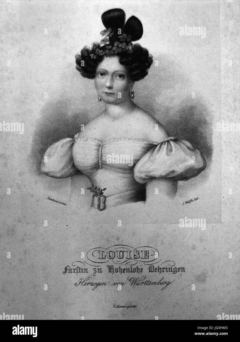 HohenloheOehringen, Louise, Fürstin zu, geb. Herzogin von Württemberg