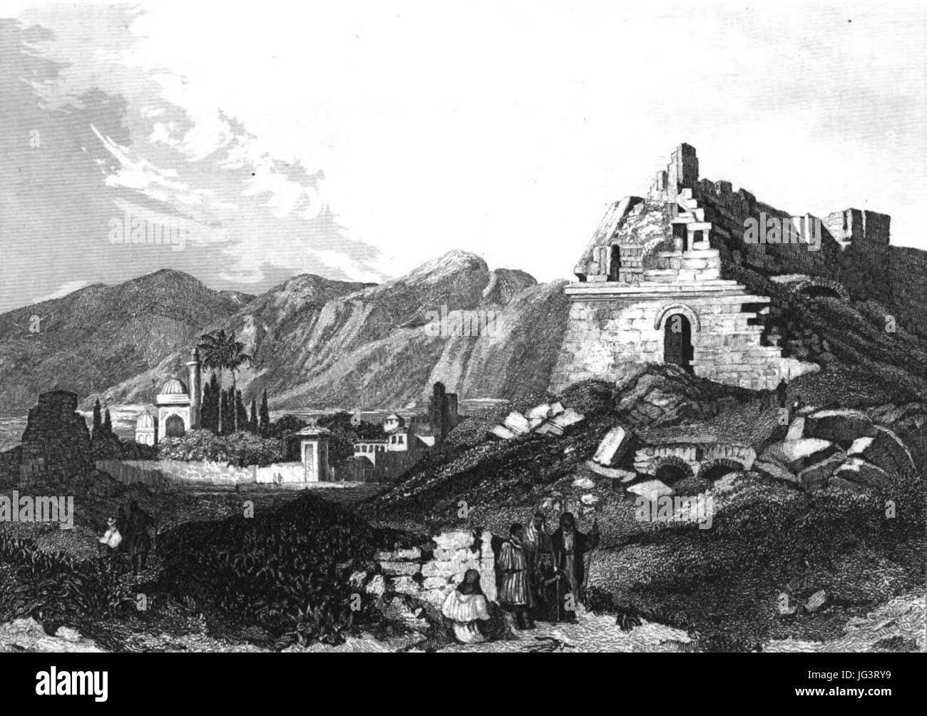 Miletus, Illustration for La TerreSainte et les lieux illustrés par