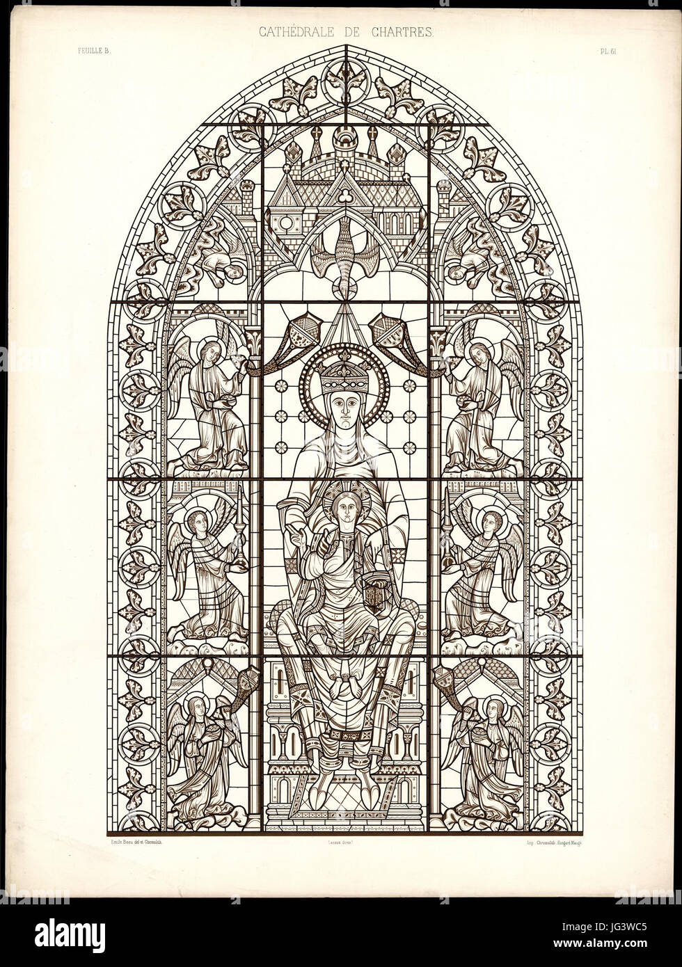 Notre dame de la belle verriere hires stock photography and images Alamy